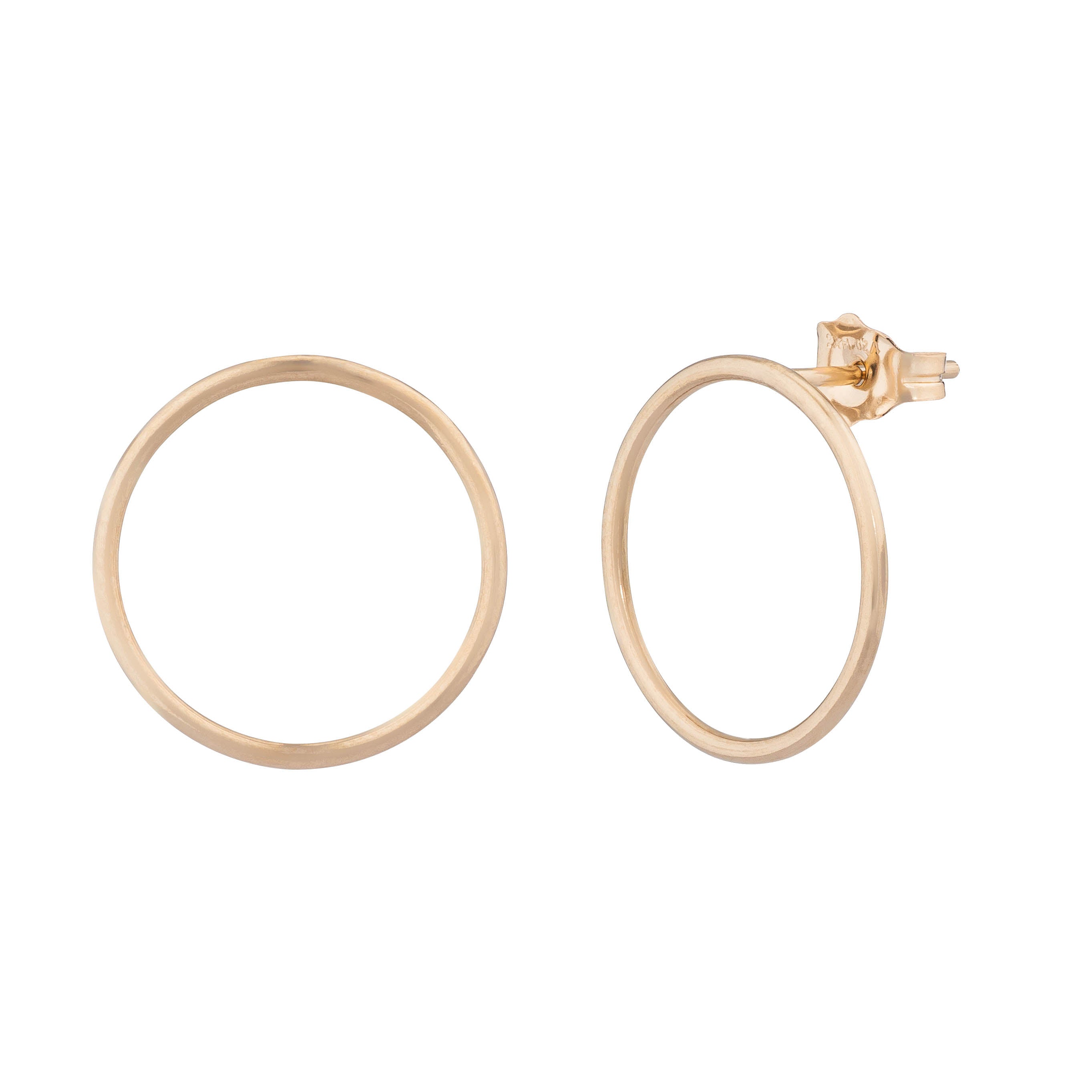 Mabel Circle Stud Earrings