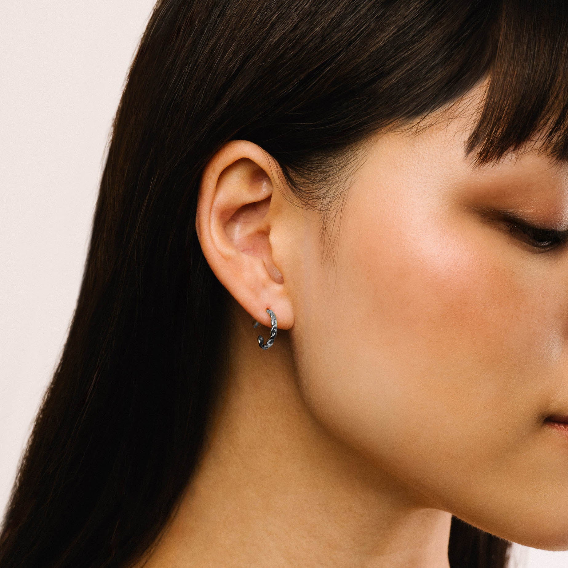 Mara Woven Hoop Earrings