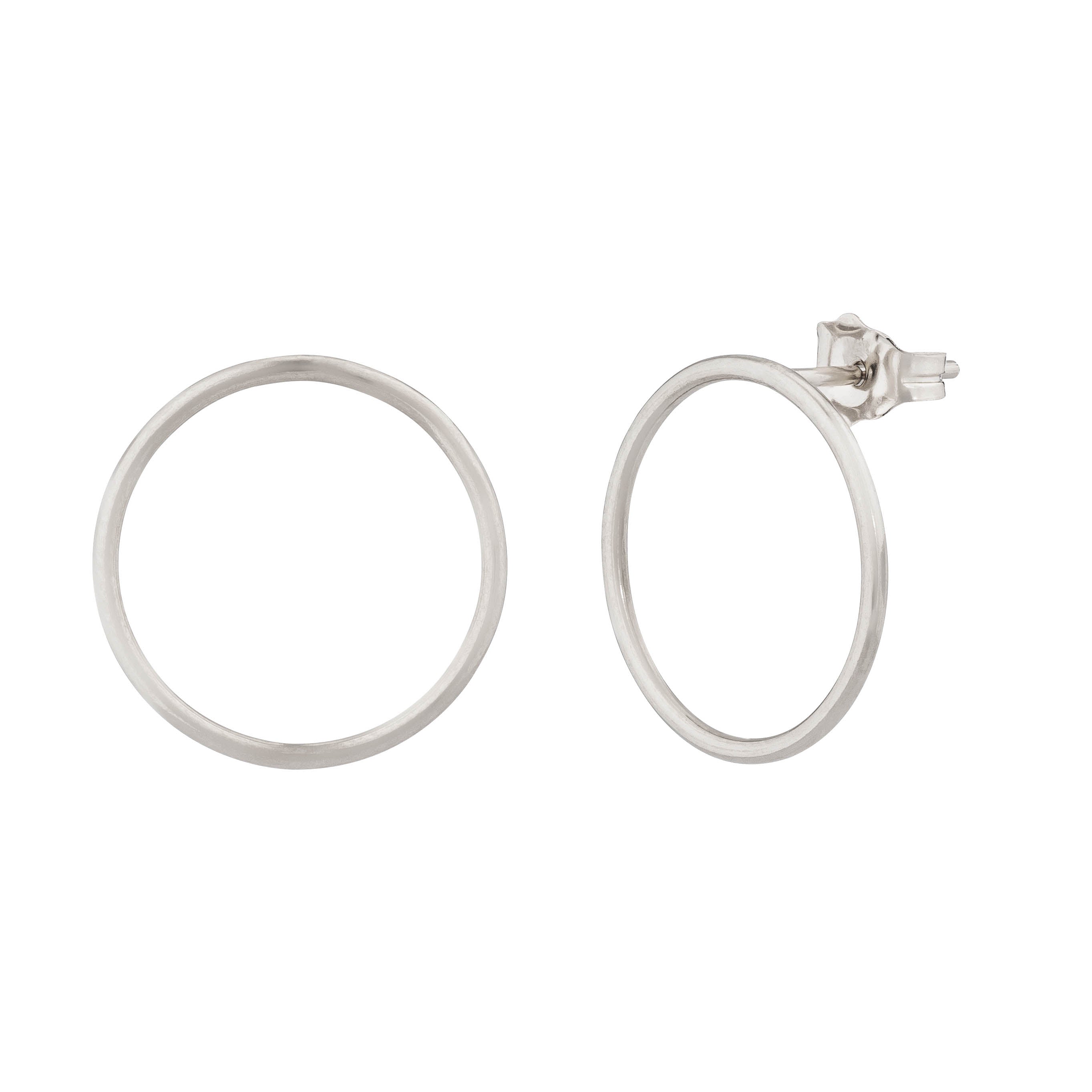Mabel Circle Stud Earrings