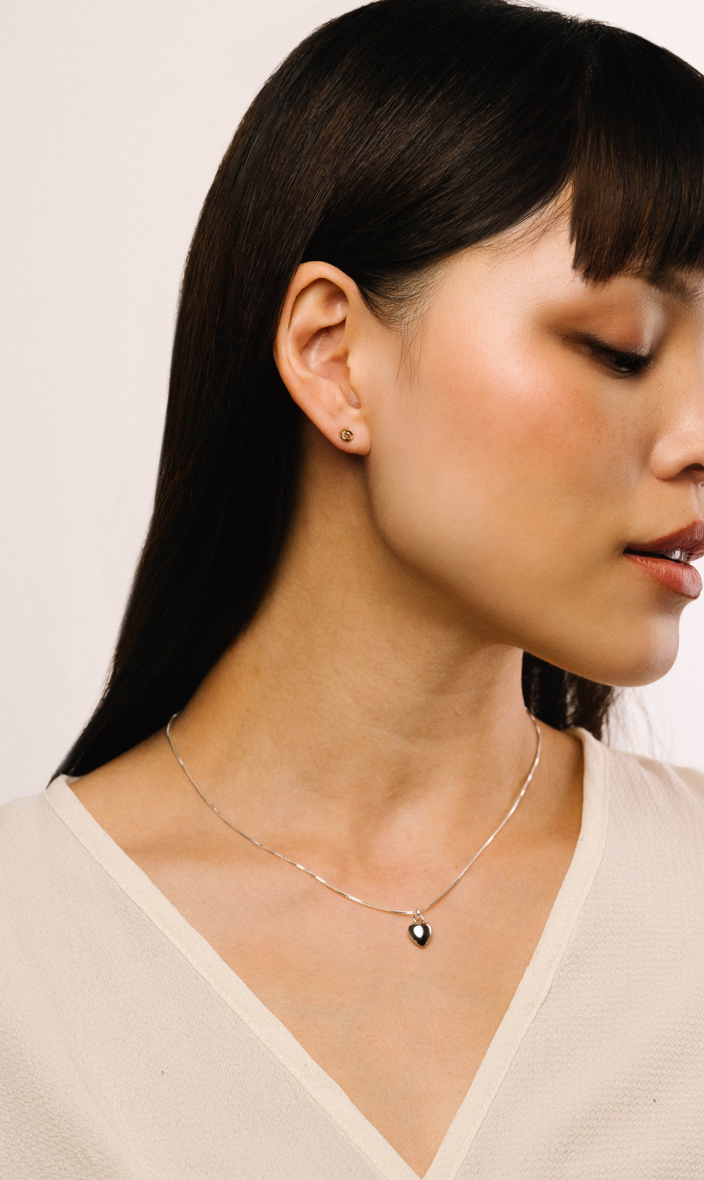 Riselle Love Knot Stud Earrings