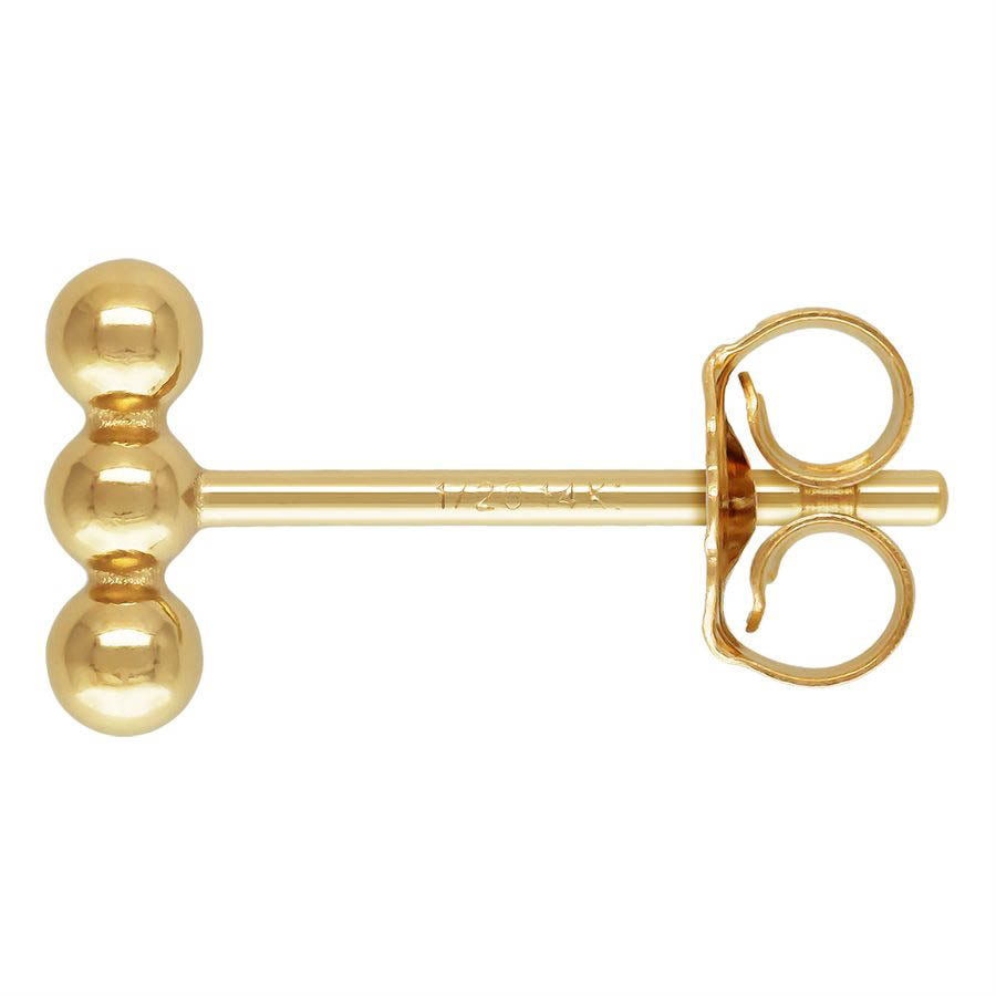 Ada Trio Sphere Stud Earrings