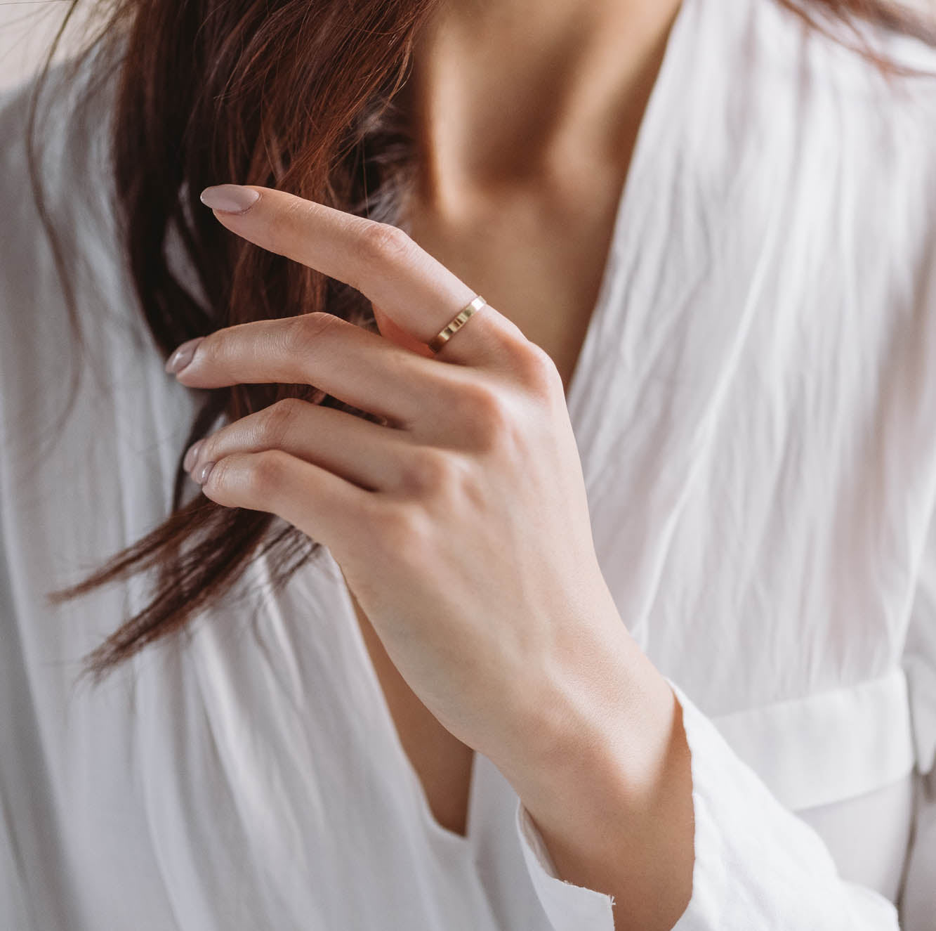 Niro Flat Band Ring