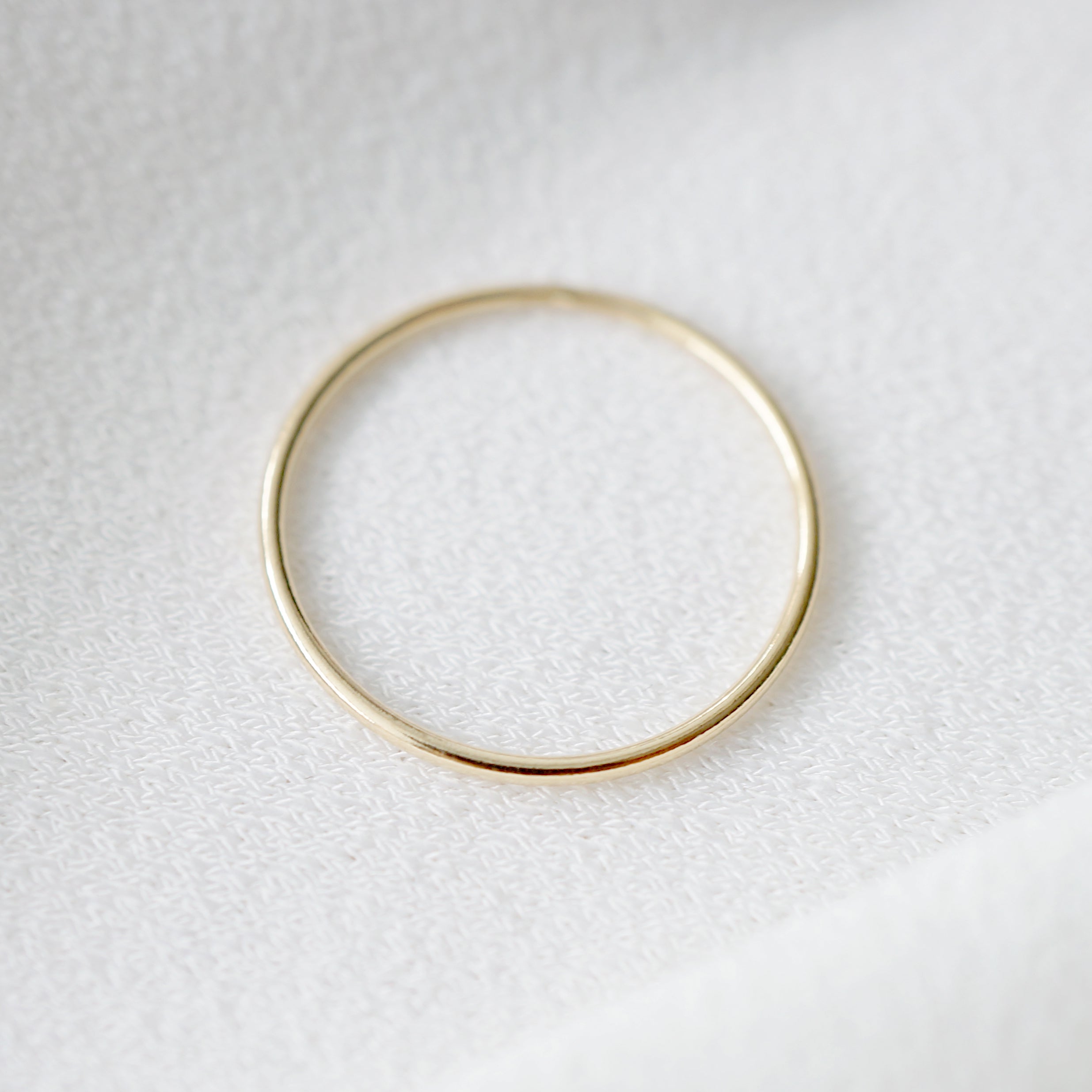 Gold Petite Stacking Ring (Caine)