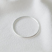 Load image into Gallery viewer, Sterling Silver Petite Stacking Ring (Caine)