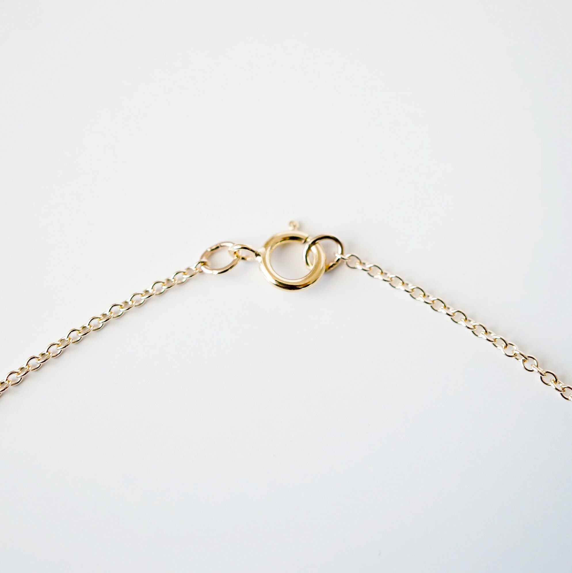 Moonstone Pendant and Gold Necklace (Aspen) // Gift for her // Minimalist jewellery // June birthstone