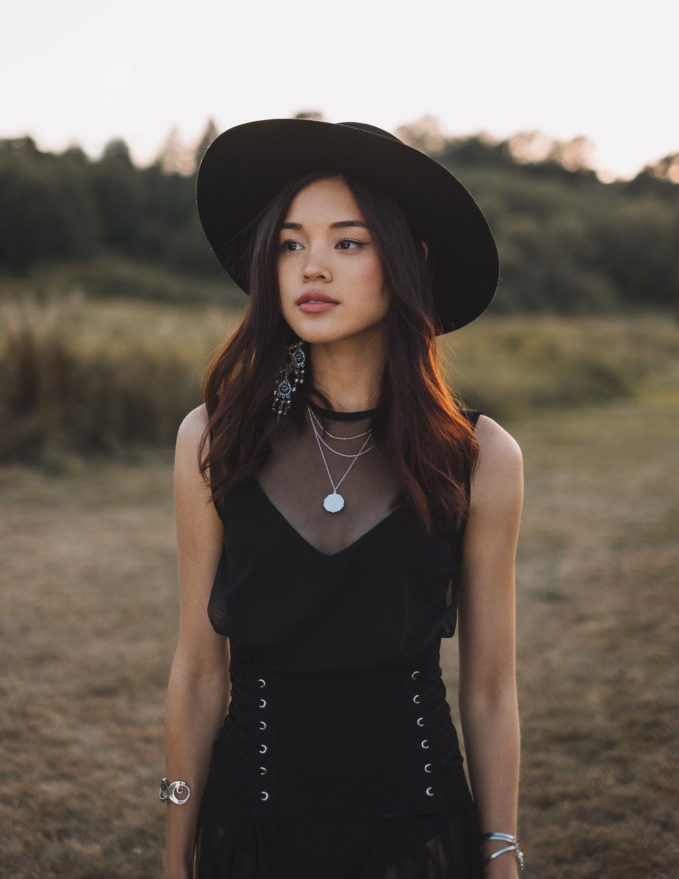 Traveler's Silver Coin Medallion Necklace (St Christopher Luxe) // Sterling Silver // Silver Coin Jewelry // Minimalist jewelry