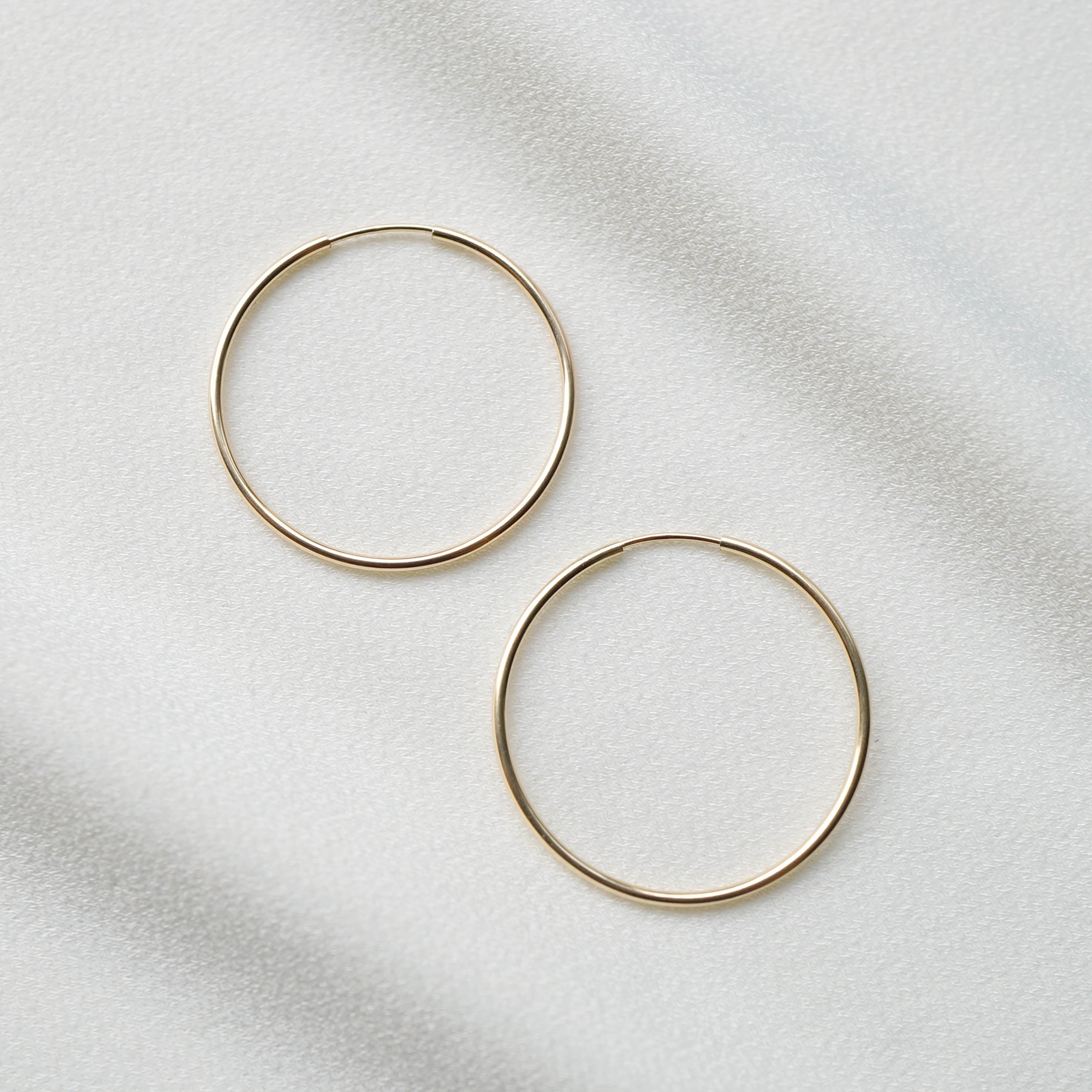 Miro Everyday Medium Hoop Earrings