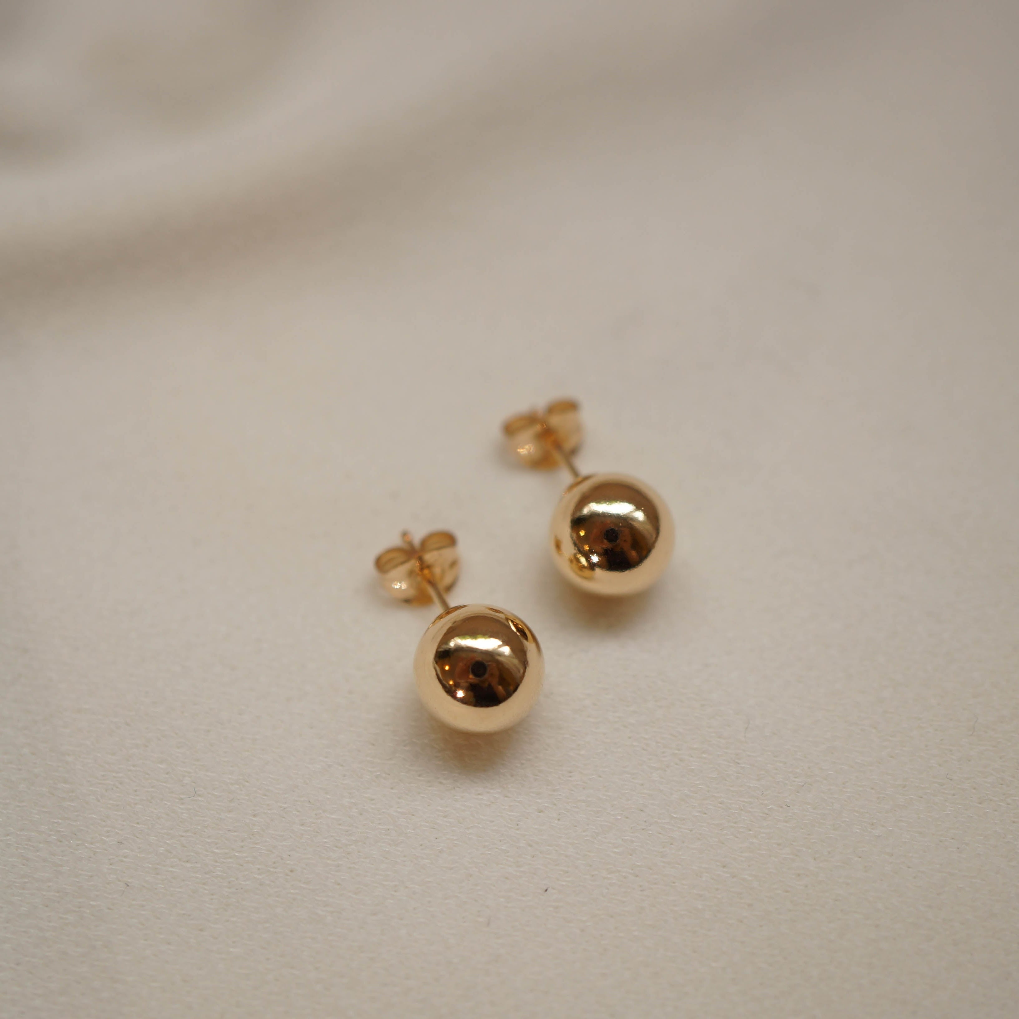 Elan Statement Ball Stud Earrings