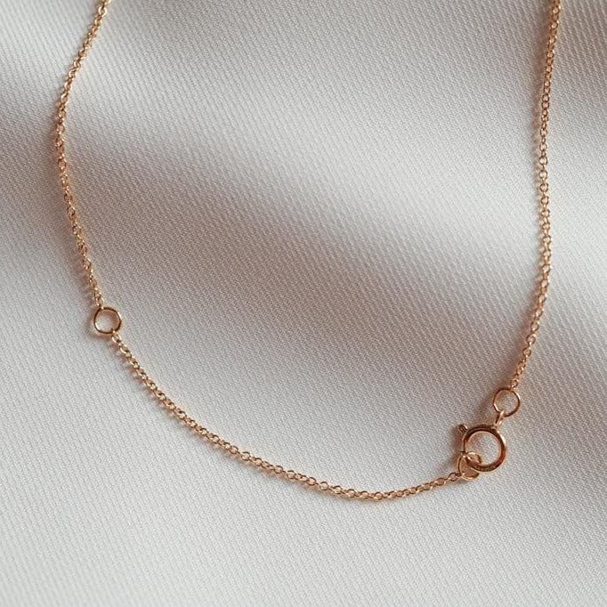 Tova Gold Labradorite Pendant – Faceted Teardrop Necklace on Gold Fill Adjustable Cable or 18" Box Chain