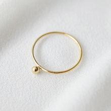 Load image into Gallery viewer, Gold Petite Sphere Ring (Simone)