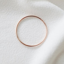 Load image into Gallery viewer, Rose Gold Petite Stacking Ring (Caine)