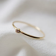Load image into Gallery viewer, Rose Gold Petite Bijou Ring (Paulette)
