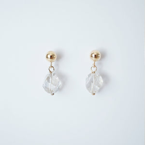 Swarovski Crystals on 14K Gold fill Studs (Bailey) // Gifts for her // Dainty earrings // Present