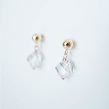 Load image into Gallery viewer, Swarovski Crystals on 14K Gold fill Studs (Bailey) // Gifts for her // Dainty earrings // Present
