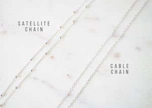 Sterling Silver Textured Coin on sterling silver Necklace (Medium Size) 