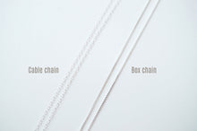 Load image into Gallery viewer, Dainty Silver Satellite Necklace 