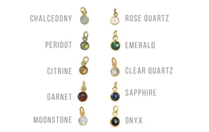 Tiny Moonstone Earrings on 14K Gold-fill studs (Cira) // Gift for her // Minimalist earring //