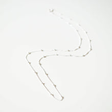 Load image into Gallery viewer, Dainty Silver Satellite Necklace 