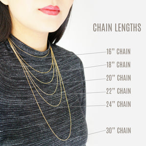 Quartz Crystal Gemstone necklace on 14K Gold-fill chain (Tristan) 
