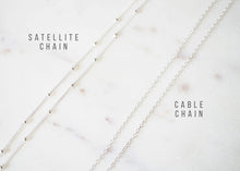 Load image into Gallery viewer, Tiny Silver Coin on Sterling silver Necklace (Cait) 