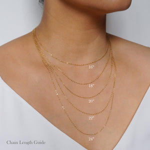 Lemon Quartz Teardrop Sterling Silver Necklace (Cannes) // Gift for her // Minimalist jewellery //